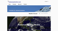 Desktop Screenshot of meteoexploration.com